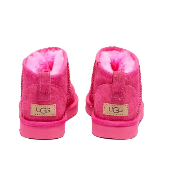 NIB UGG CLASSIC ULTRA MINI BOOT Taffy Pink - Picture 6 of 17